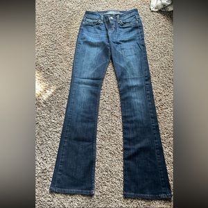 Joe’s Jeans, Honey/Medium Wash, Mid Rise Boot Cut Sz 27